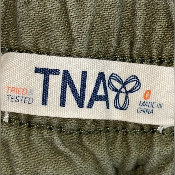 TNA Alix Army Green Cargo Jogger Pant - Picture 9 of 9